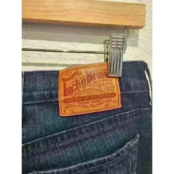 Lucky bootcut size 4/ 27. Dark blue. - Picture 6 of 7